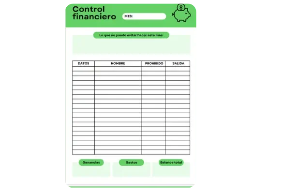 Tableau de Gestion Financière